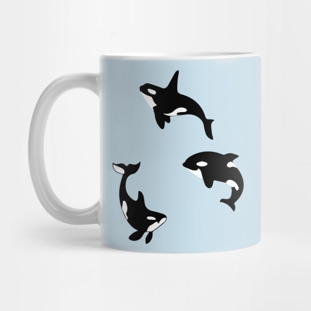 Three Orca Killer Whales Funny by blacckstoned